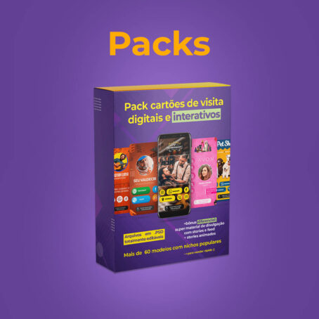 Pack de Cartões Interativos