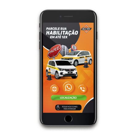 Cartão Interativo para Auto escola