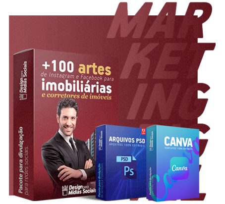 +120 Artes para Imobiliárias + BÔNUS