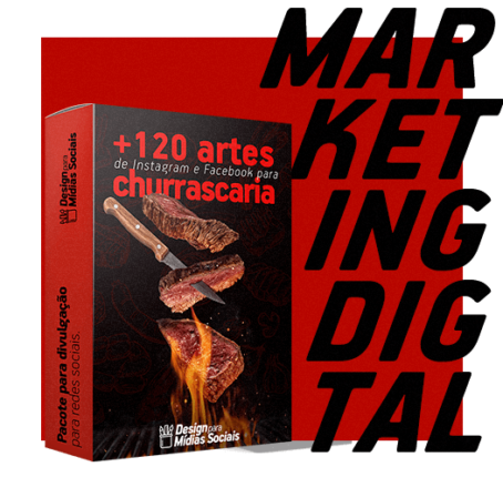 +120 Artes para Churrascarias + BÔNUS